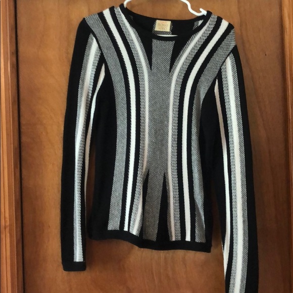 Gwen Berlin fitted crew sweater - Picture 1 of 4